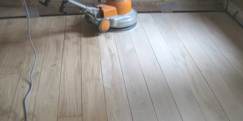 afwerking houten vloer